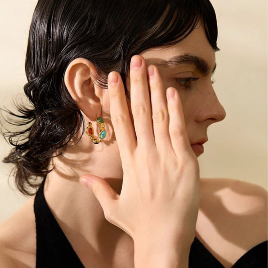 Boucle d’oreille créole - Flash mode - Innocent - Seduction