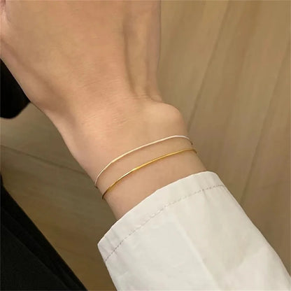 bracelet-acier-inoxydable-chaîne-ultra-fine-doré-argent