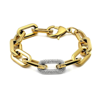 bracelet-en-acier-inoxydable-éclat-audacieux-avec-strass-scintillants-argent-dore