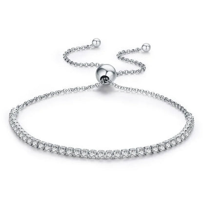 bracelet-femme-argent-eclat-raffiné-en-deux-couleur