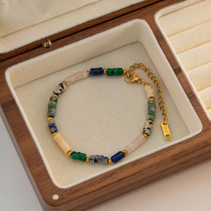 bracelet-femme-boho-or-vert