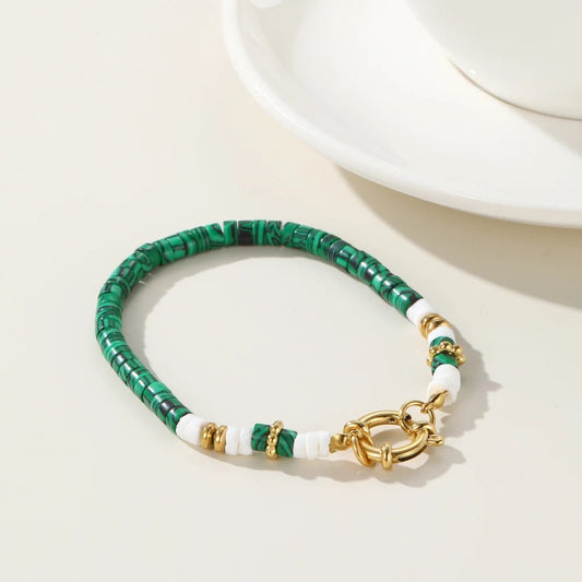 Bracelet - Pierre Précieuse Malachite