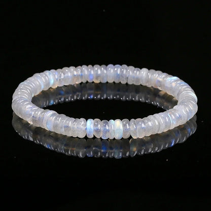 bracelet pierre de lune eclat de pierre precieuse