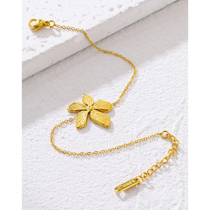 bracelet-plaque-or-delicatesse-florale-ajustable-femme