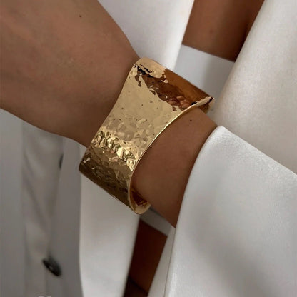 bracelet tendance 2025 alliage de zinc dore