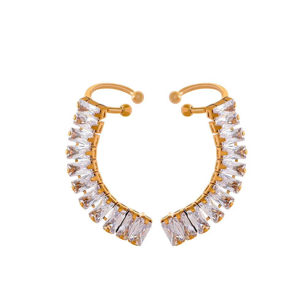 ear cuff avec clip invisible pour un rendu naturel 