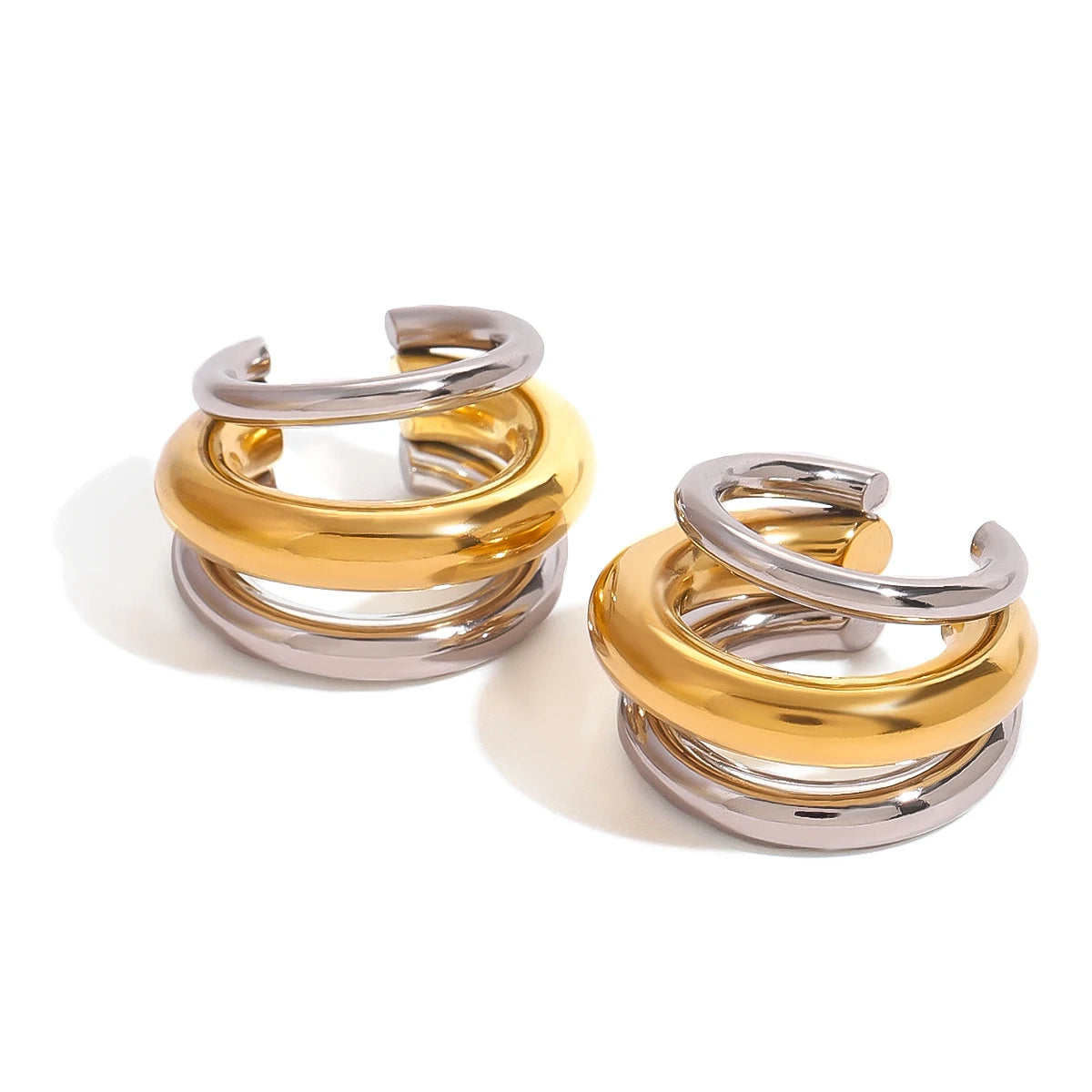 ear cuff plaqué or délicat et féminin 