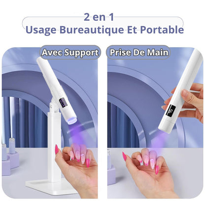 MiniLampo™-LAMPE UV SANS FIL RECHARGEABLE POUR SÉCHER LES GELS À ONGLE - Innocent-Seduction