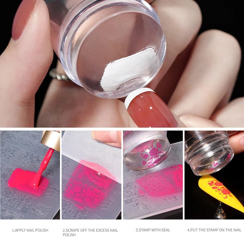 ROYALE-TAMPON™/TAMPON STAMPING TRANSPARENT - Innocent-Seduction